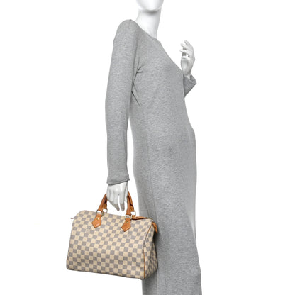 Louis Vuitton Damier Azur Speedy 30 2 of 10