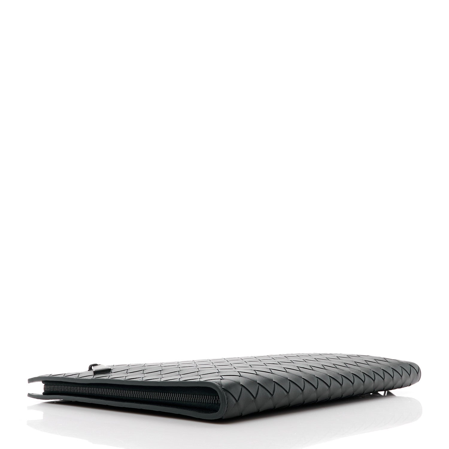 Bottega Veneta Calfskin Intrecciato Document Case Black 4 of 13