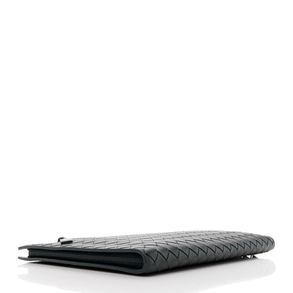 Bottega Veneta Calfskin Intrecciato Document Case Black 4 of 13