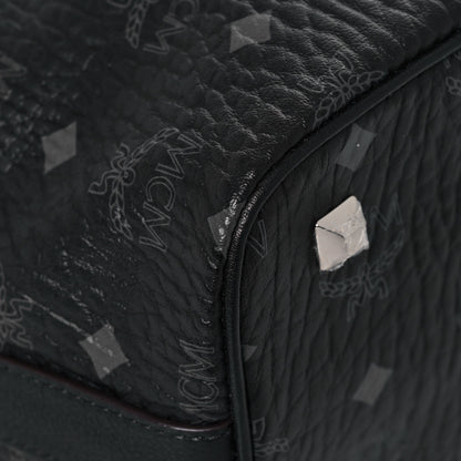 MCM Visetos Small Essential Drawstring Bucket Bag Black 11 of 15