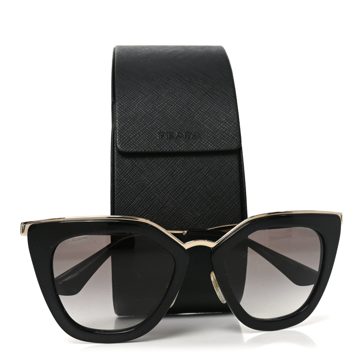 Prada Cinema Sunglasses SPR 53S Black 7 of 7