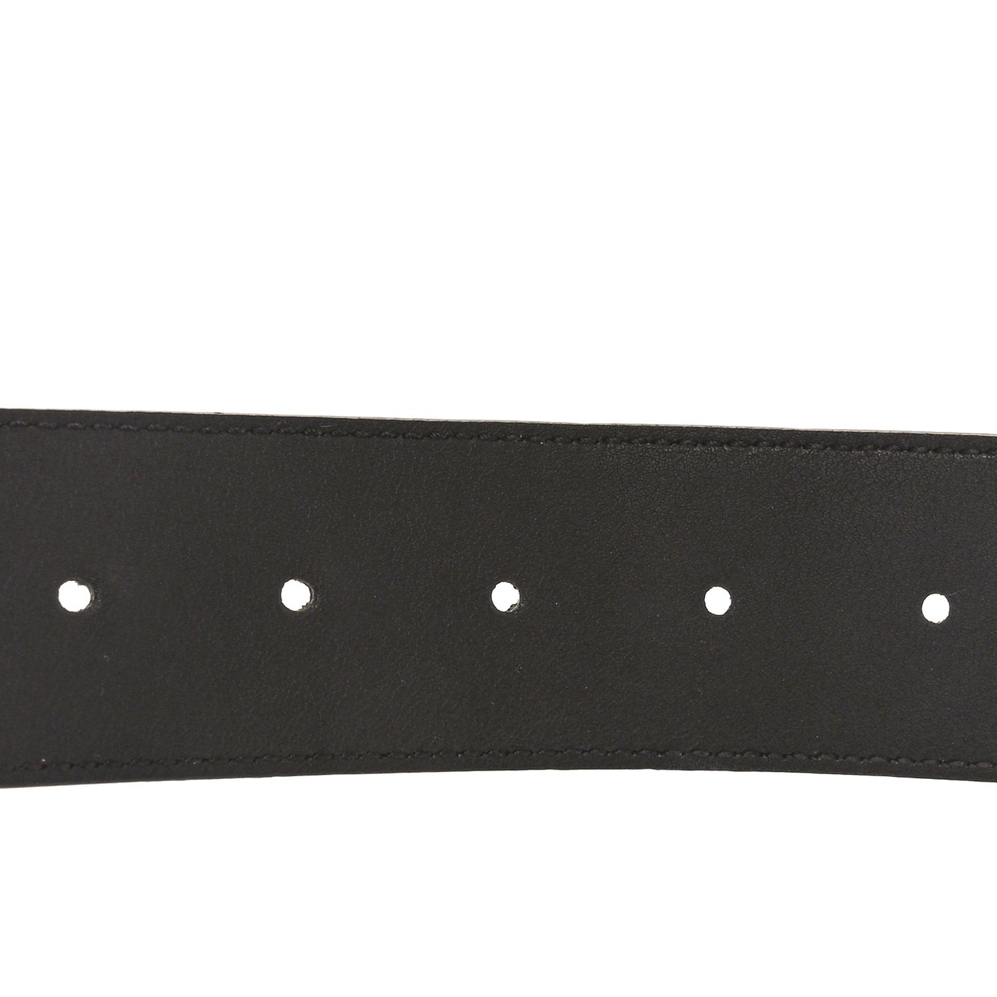 Textured Calfskin Double G 40mm Belt 80 32  Dark Cocoa