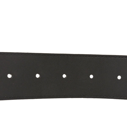 Gucci Textured Calfskin Double G 40mm Belt 80 32  Dark Cocoa 3 of 5