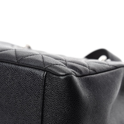 Chanel Caviar Quilted Grand Shopping Tote GST Black 9 of 12