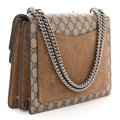 Gucci GG Supreme Monogram Shooting Star Embroidered Medium Dionysus Shoulder Bag Beige 3 of 13