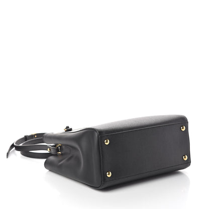 Fendi Vitello Elite Petite 2Jours Tote Black 4 of 9