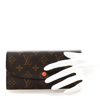 Louis Vuitton Monogram Emilie Wallet Piment 2 of 6