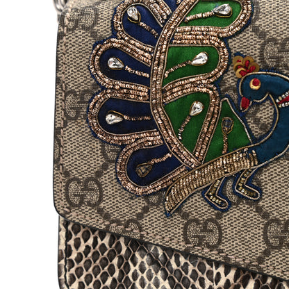 Gucci GG Supreme Monogram Embroidered Medium Dionysus Shoulder Bag Beige 21 of 23