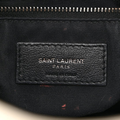 Saint Laurent Crinkled Calfskin Matelasse Monogram Medium Niki Chain Satchel Ivory 6 of 12