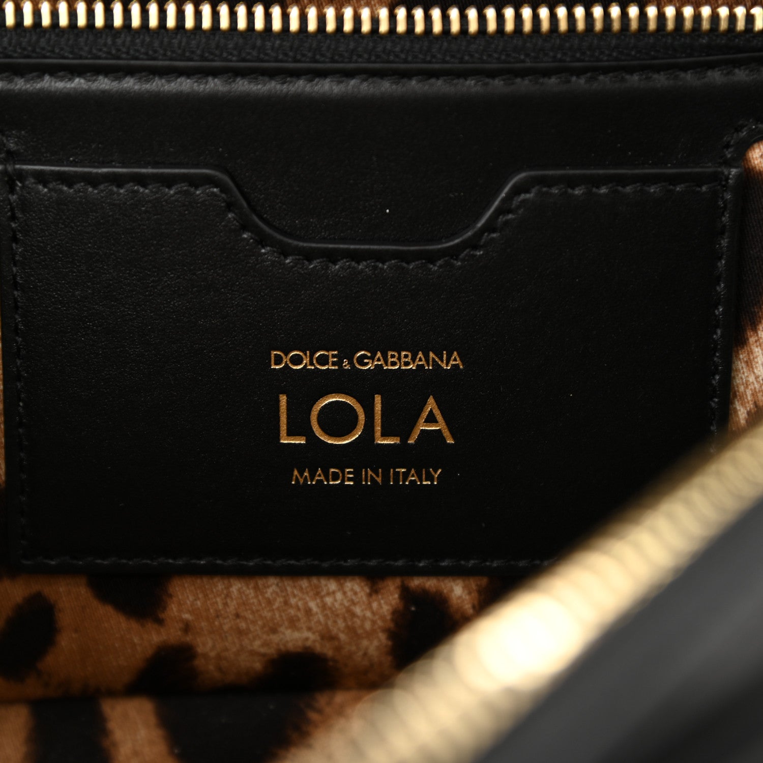 Dolce & Gabbana Calfskin Lola Crossbody Bag Black 7 of 8