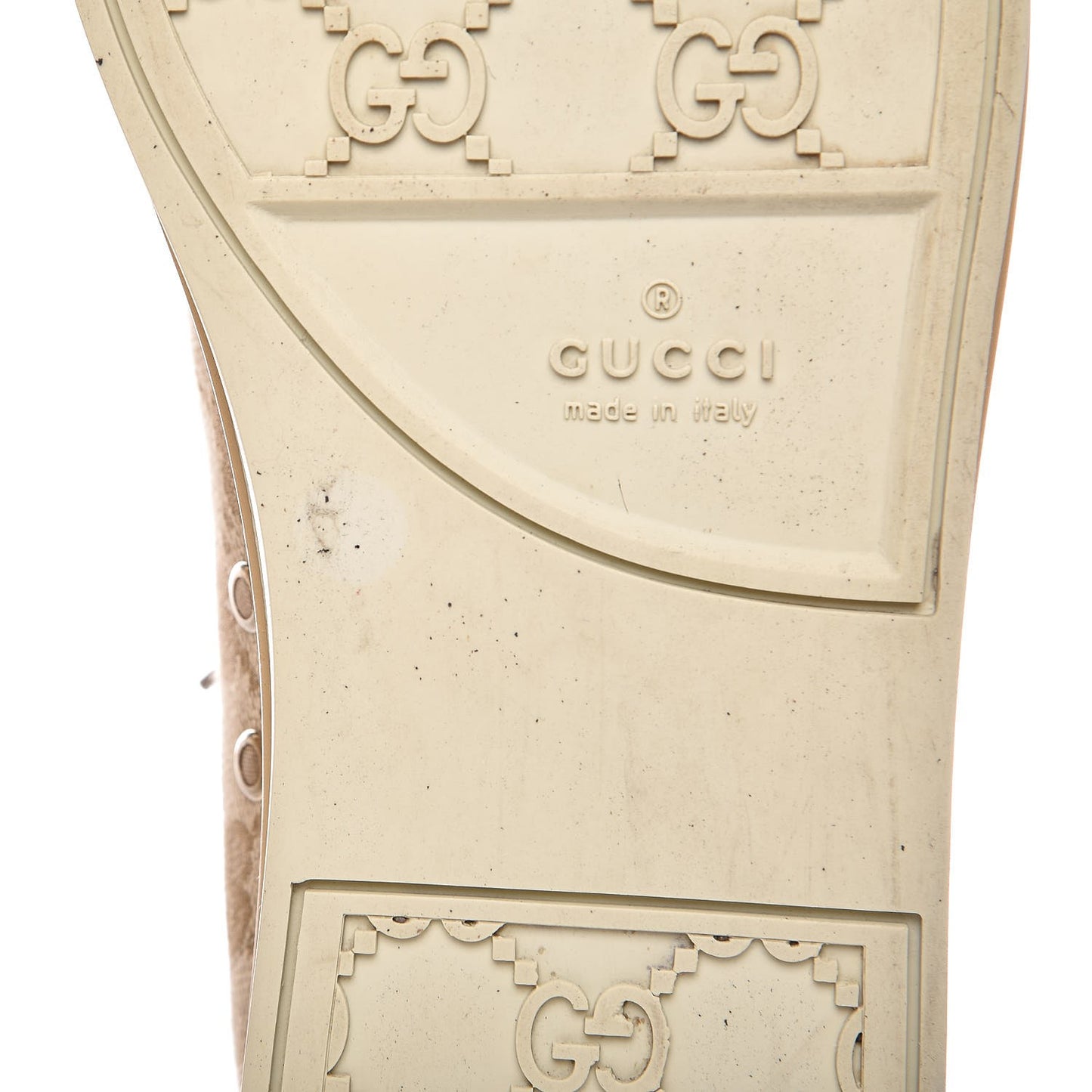 Monogram High Top Sneakers 39.5 Gold