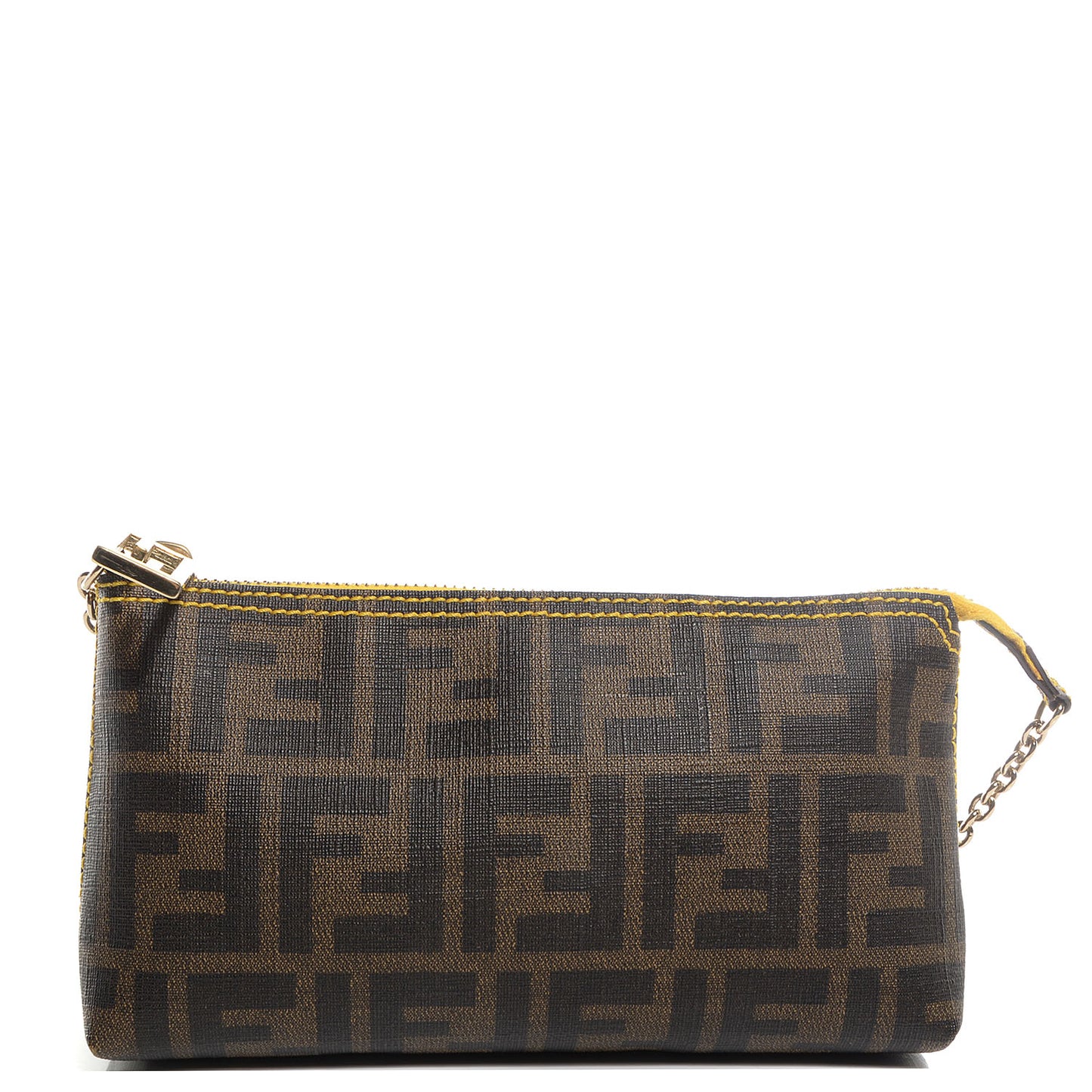 Zucca Spalmati Pochette Tobacco Giallo