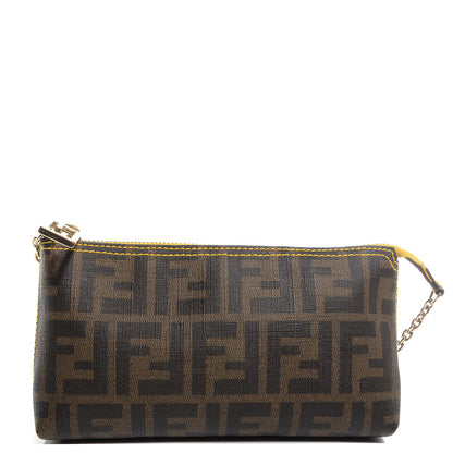 Fendi Zucca Spalmati Pochette Tobacco Giallo 1 of 9
