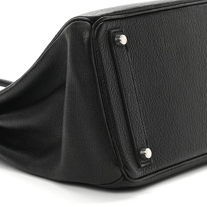 Hermes Chevre de Coromandel HAC Birkin 32 Black 8 of 12