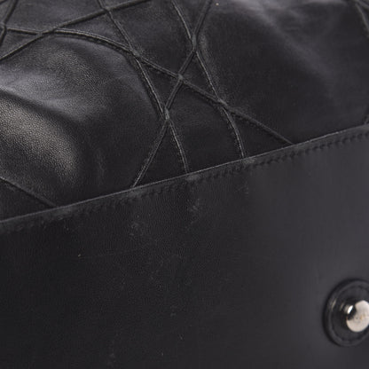 Christian Dior Lambskin Cannage Medium Le Trente Tote Black 15 of 17
