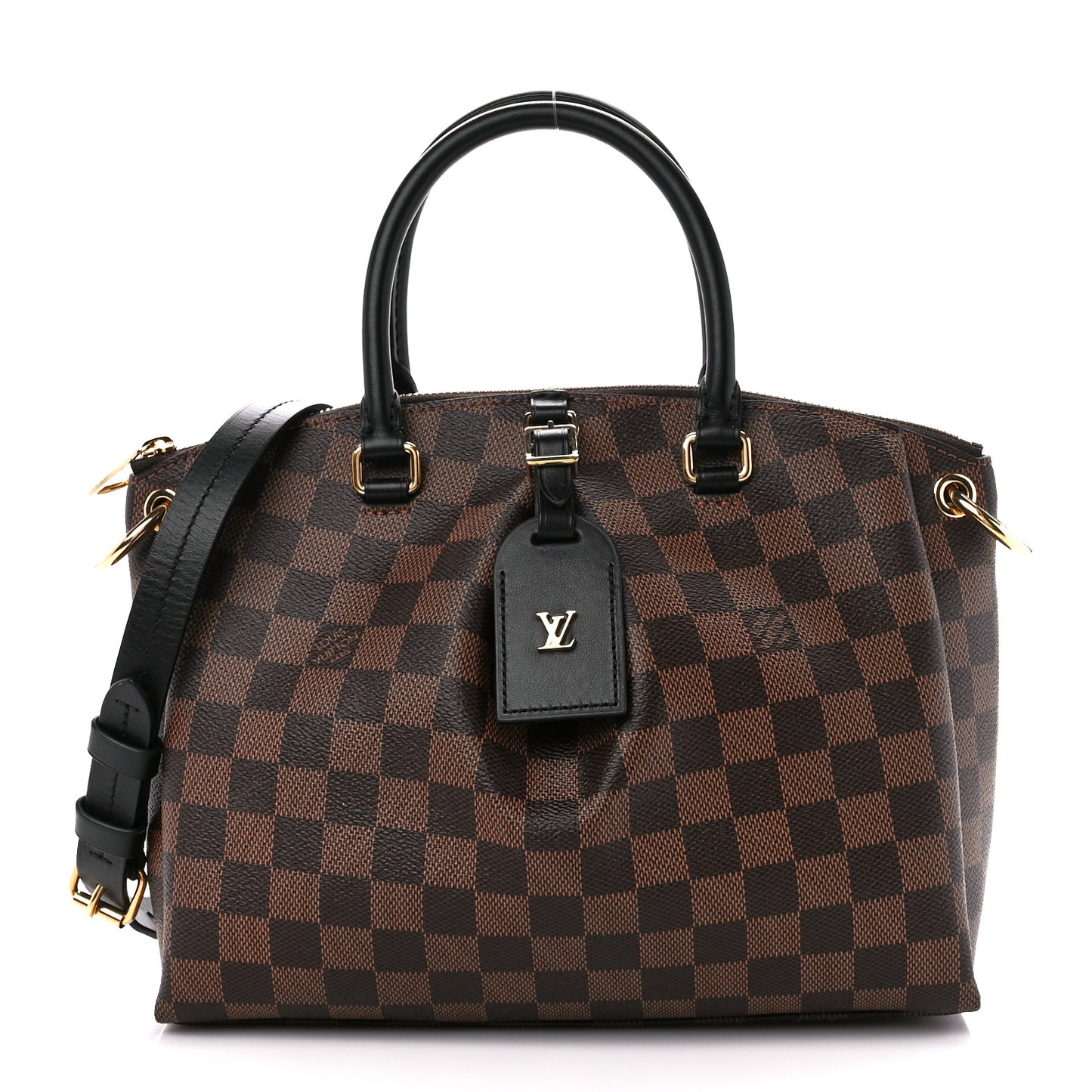 Damier Ebene Odeon Tote PM Black
