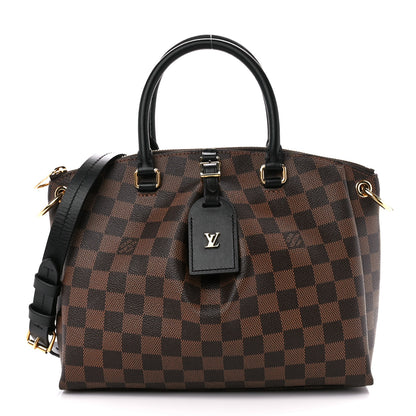 Louis Vuitton Damier Ebene Odeon Tote PM Black 1 of 10