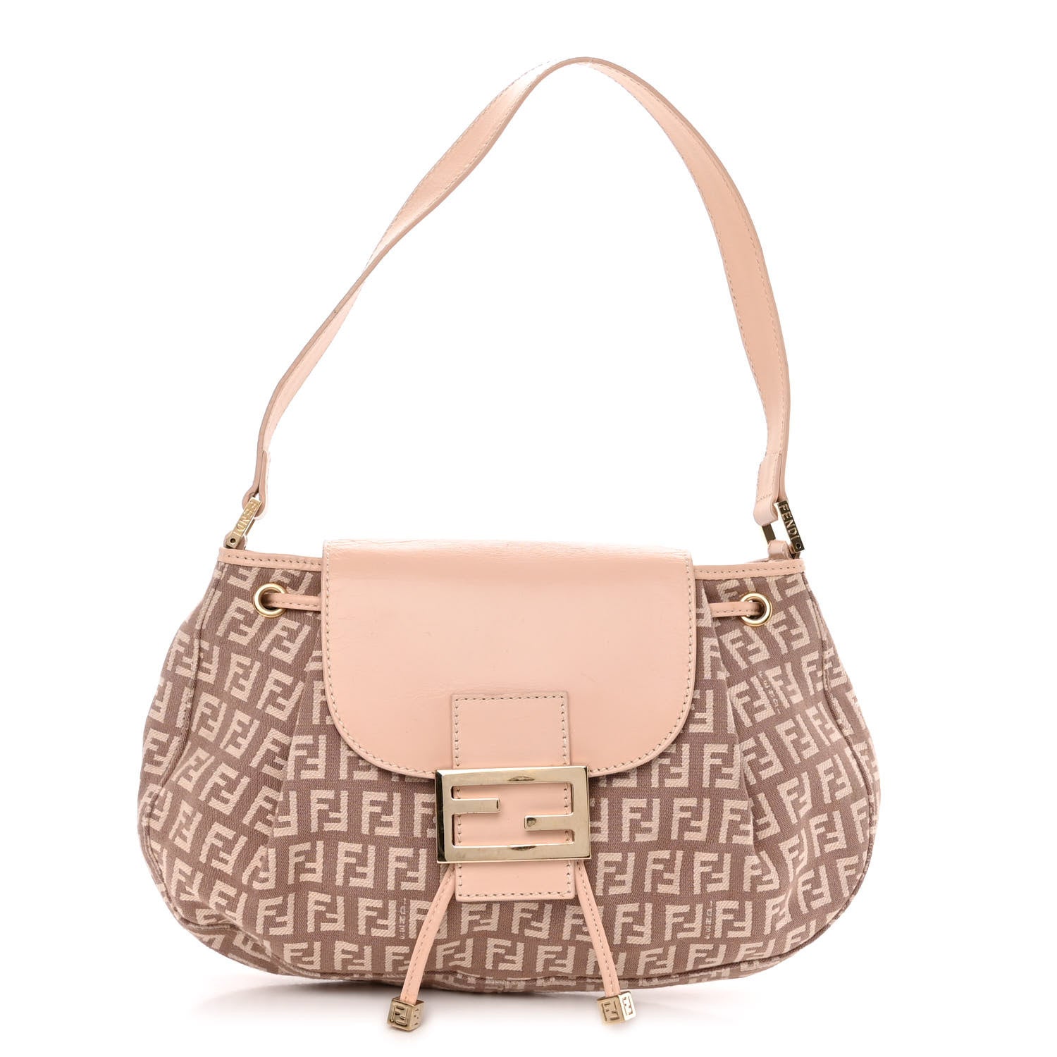 Fendi Zucchino Vitello Tube Bag Cipria Teint Cipria 1 of 10
