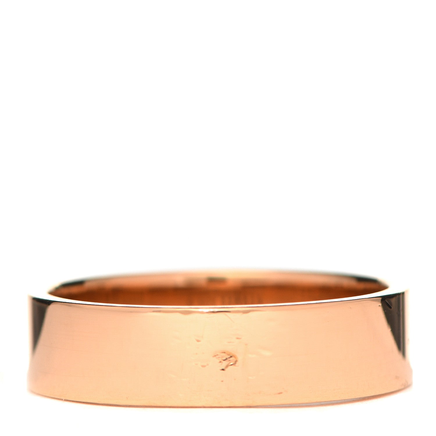 Hermes 18K Rose Gold PM Collier De Chien Ring 54 7 3 of 5