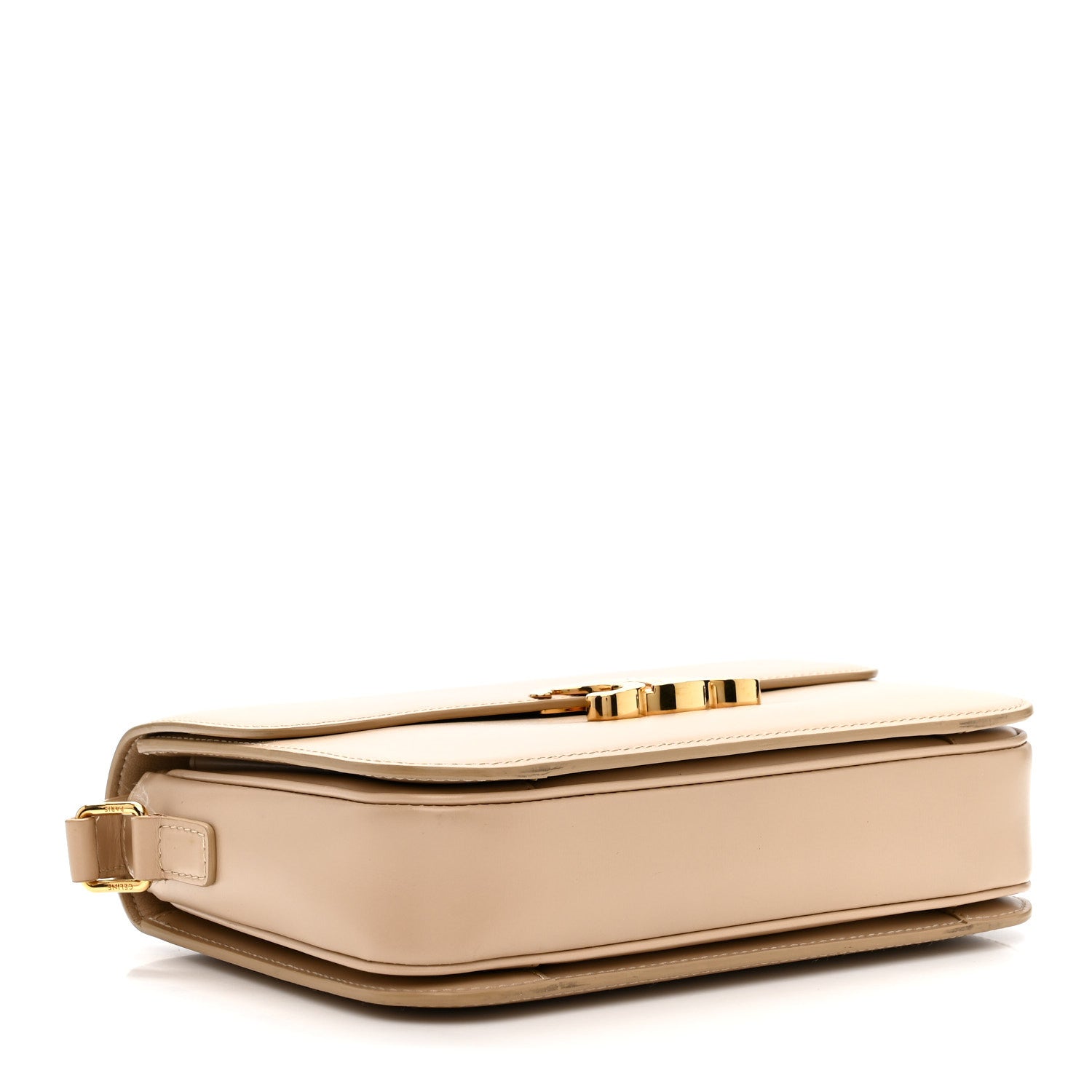 Celine Shiny Calfskin Medium Triomphe Nude 1846873 – FASHIONPHILE