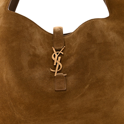 Saint Laurent Suede Bea Tote Golden Leaf 8 of 13