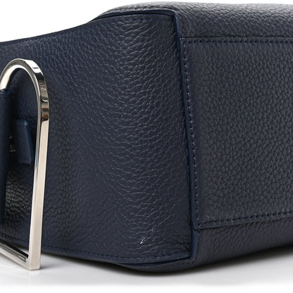 Delvaux Taurillon Soft Cool Box MM Satchel Navy 8 of 9