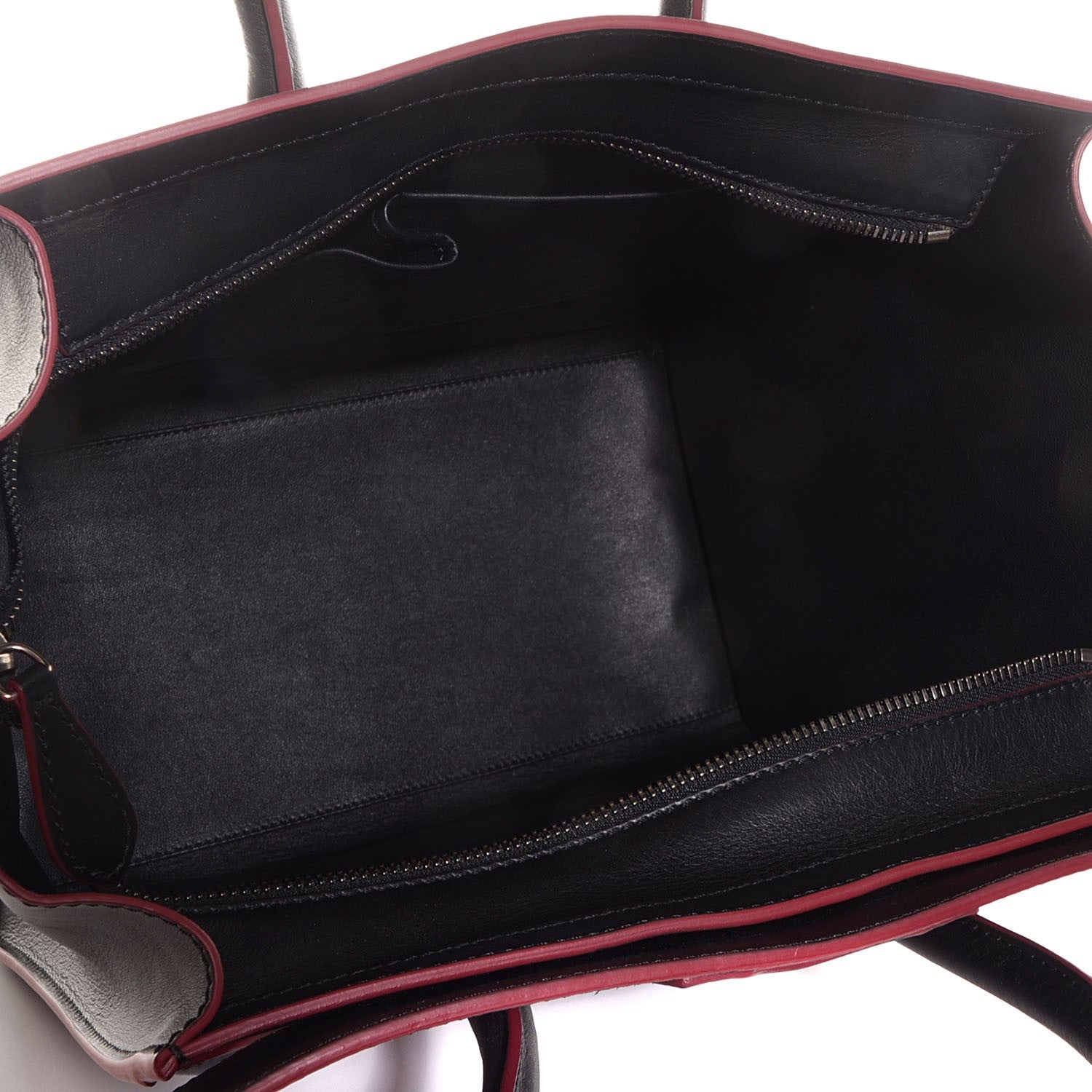 Celine Smooth Calfskin Mini Luggage Black 5 of 8