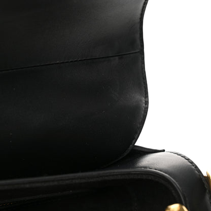 Christian Dior Calfskin Saddle Bag Black 11 of 14