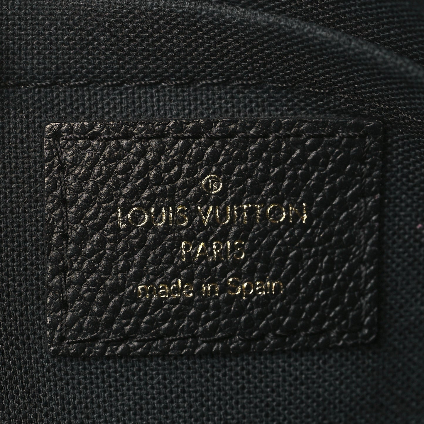 Monogram Pallas Clutch Black