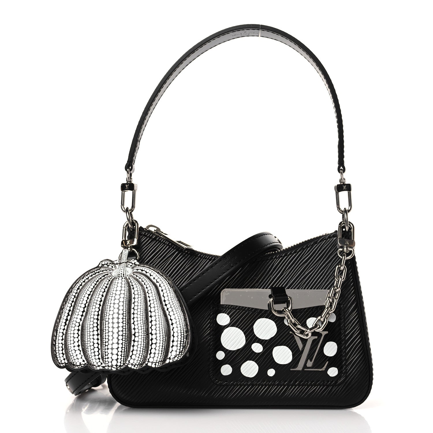 Louis Vuitton LV X YK Epi Marelle Black White 2 of 9
