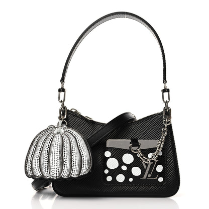 Louis Vuitton LV X YK Epi Marelle Black White 2 of 9