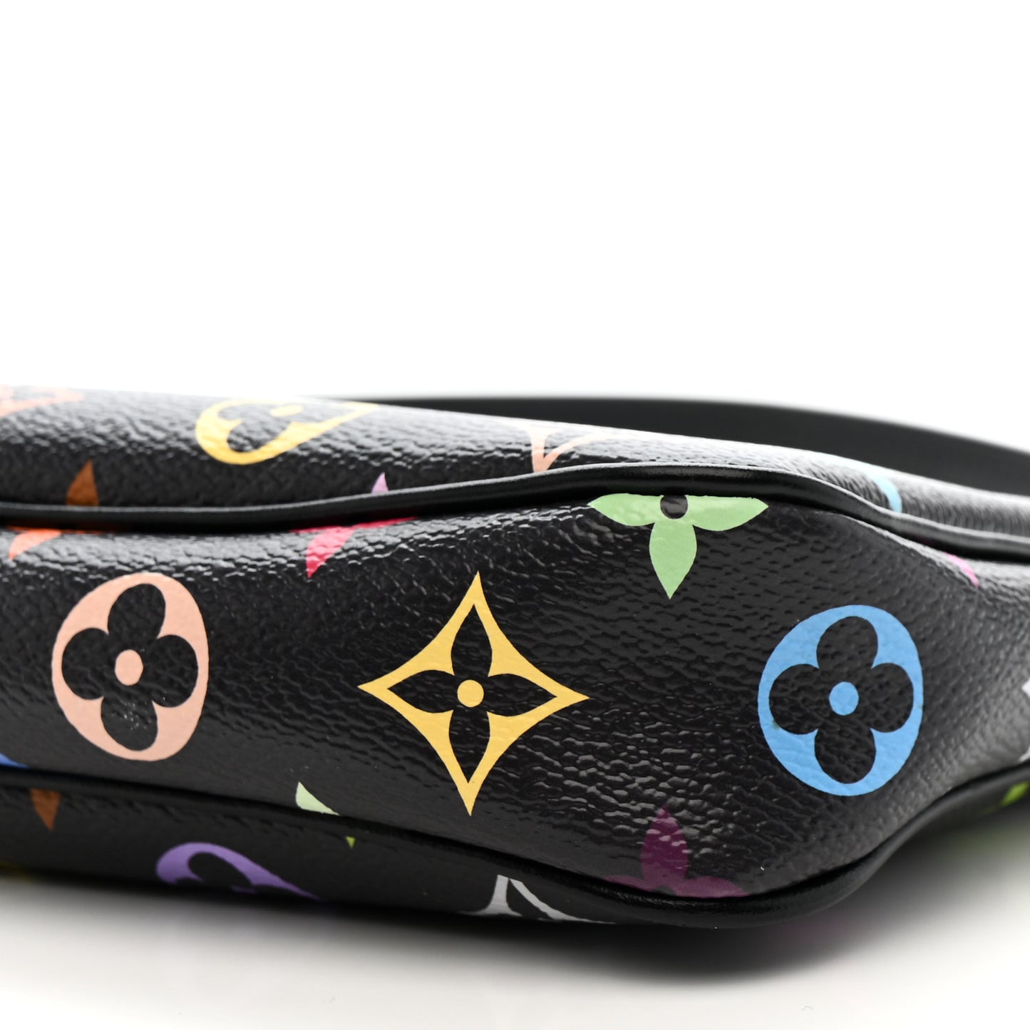 LV X TM Monogram Multicolor Pochette Accessories Black
