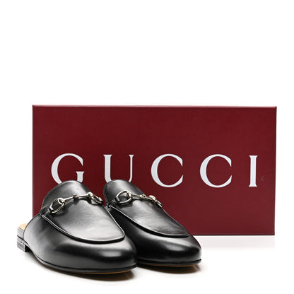 Gucci Calfskin Womens Princetown Slippers 36 Black 11 of 11
