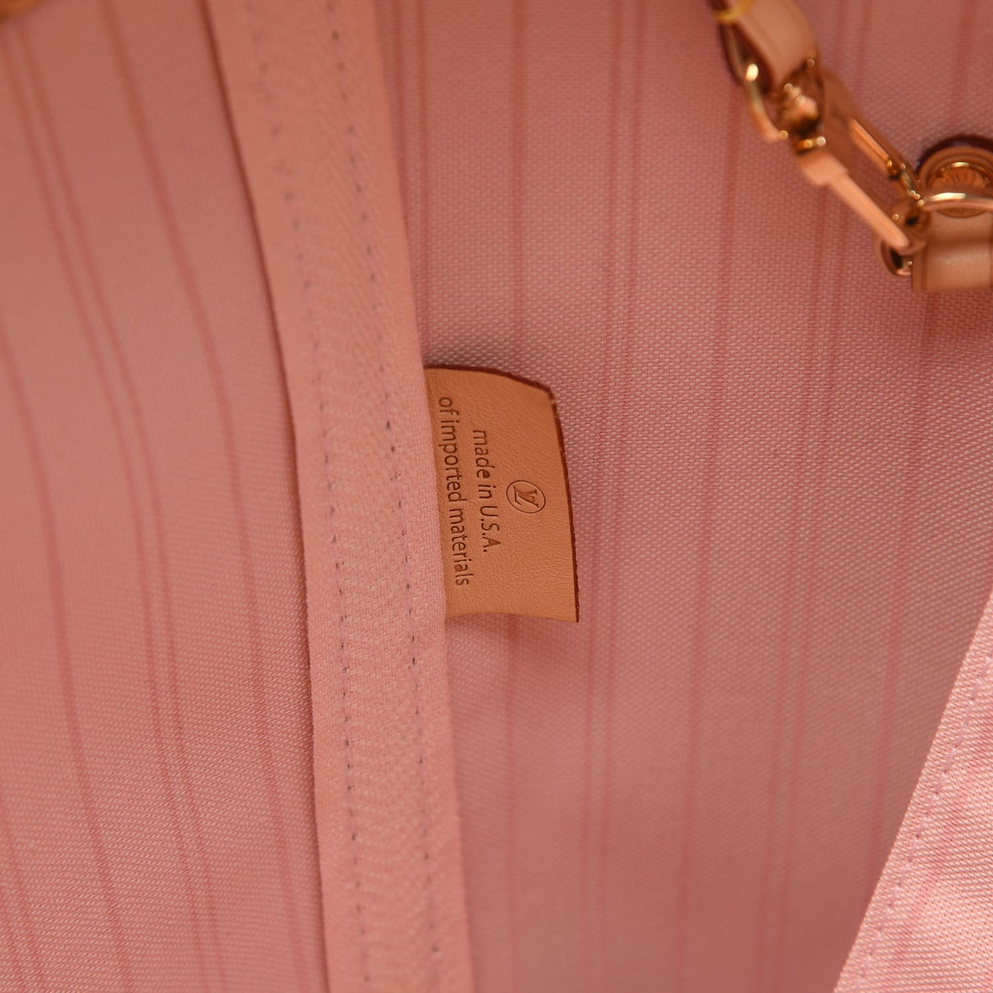 Damier Azur Neo Neverfull MM Rose Ballerine