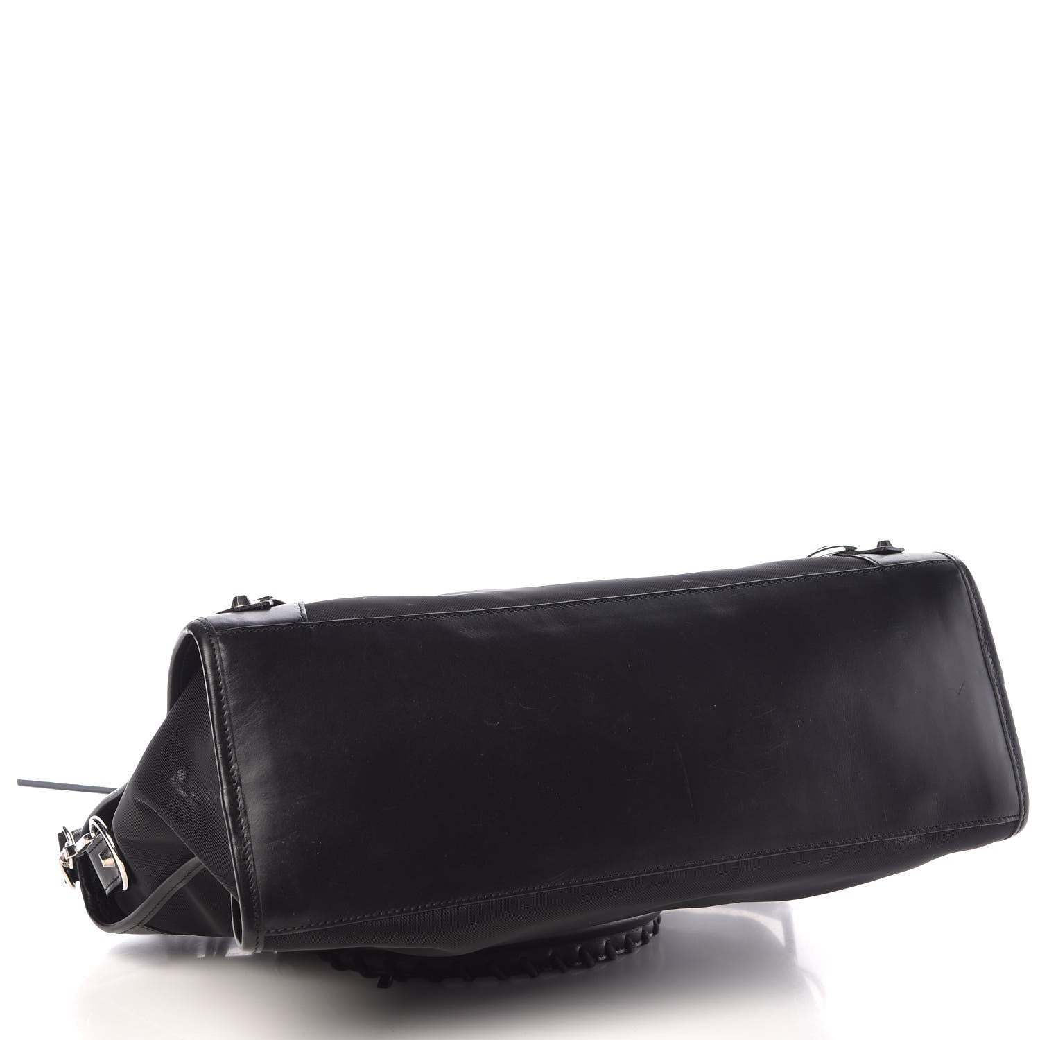 Balenciaga Mesh Calfskin Palladium Hardware City Black 5 of 13