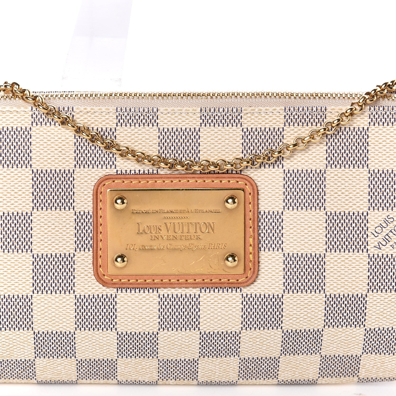 Louis Vuitton Damier Azur Eva Clutch 11 of 11