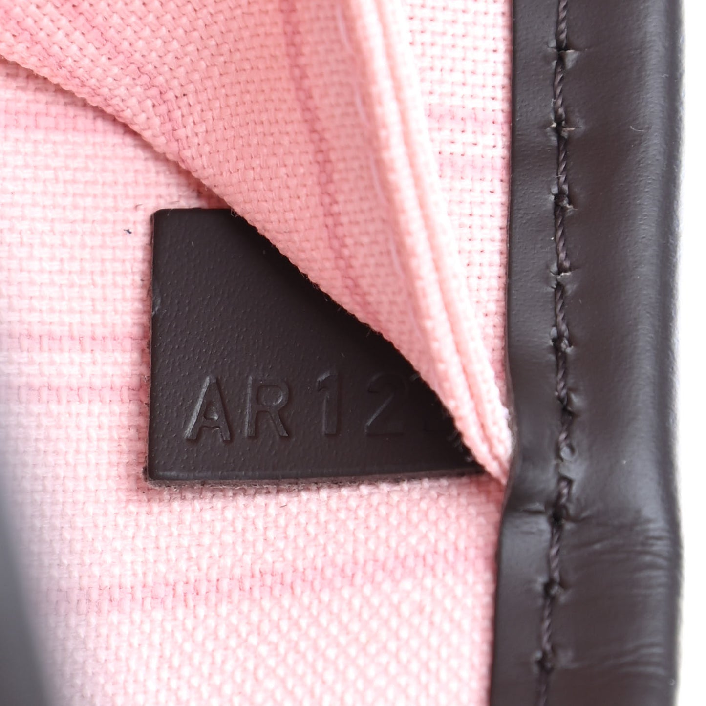Damier Ebene Neo Neverfull MM Rose Ballerine