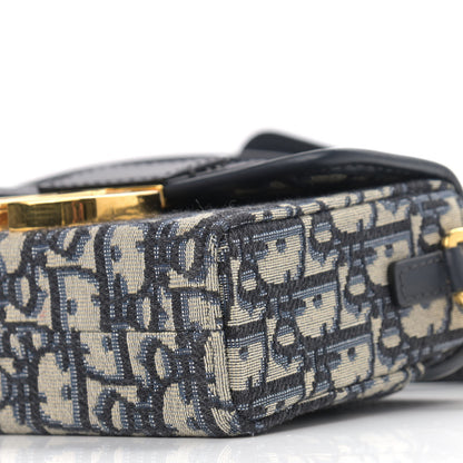 Christian Dior Oblique 30 Montaigne Box Bag Blue 6 of 12