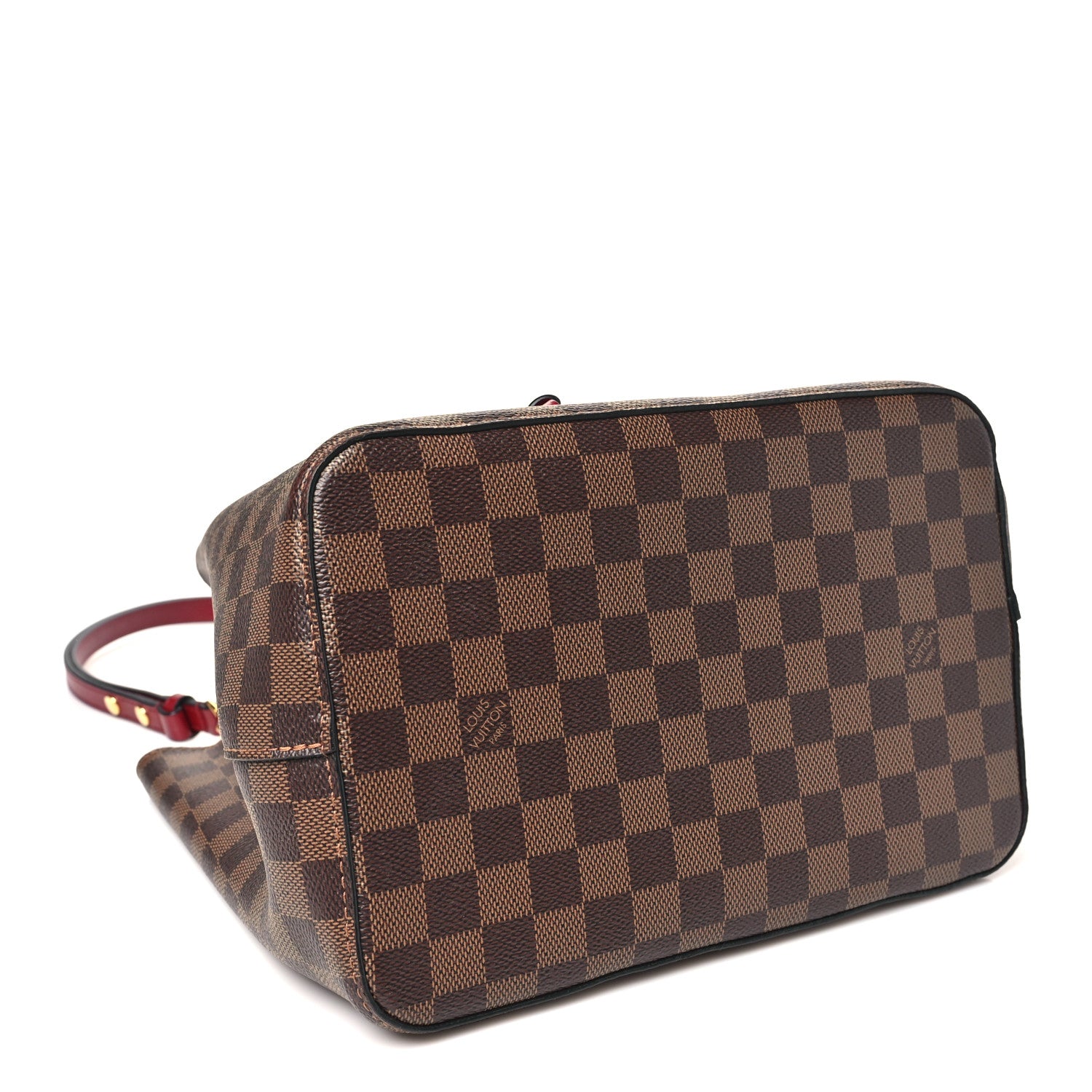 Louis Vuitton Damier Ebene Neonoe MM  Cherry Berry 3 of 9