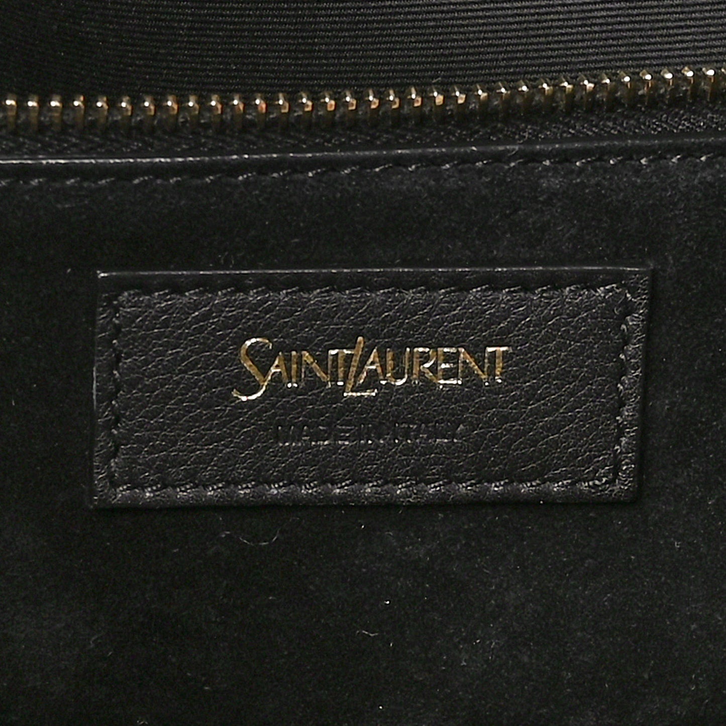 Calfskin Y Tote Black