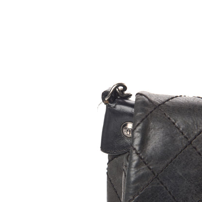 Chanel Iridescent Calfskin Large Coco Daily Flap Black 12 of 13