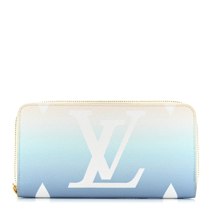 Louis Vuitton Monogram Giant By The Pool Zippy Wallet Blue 1 of 16