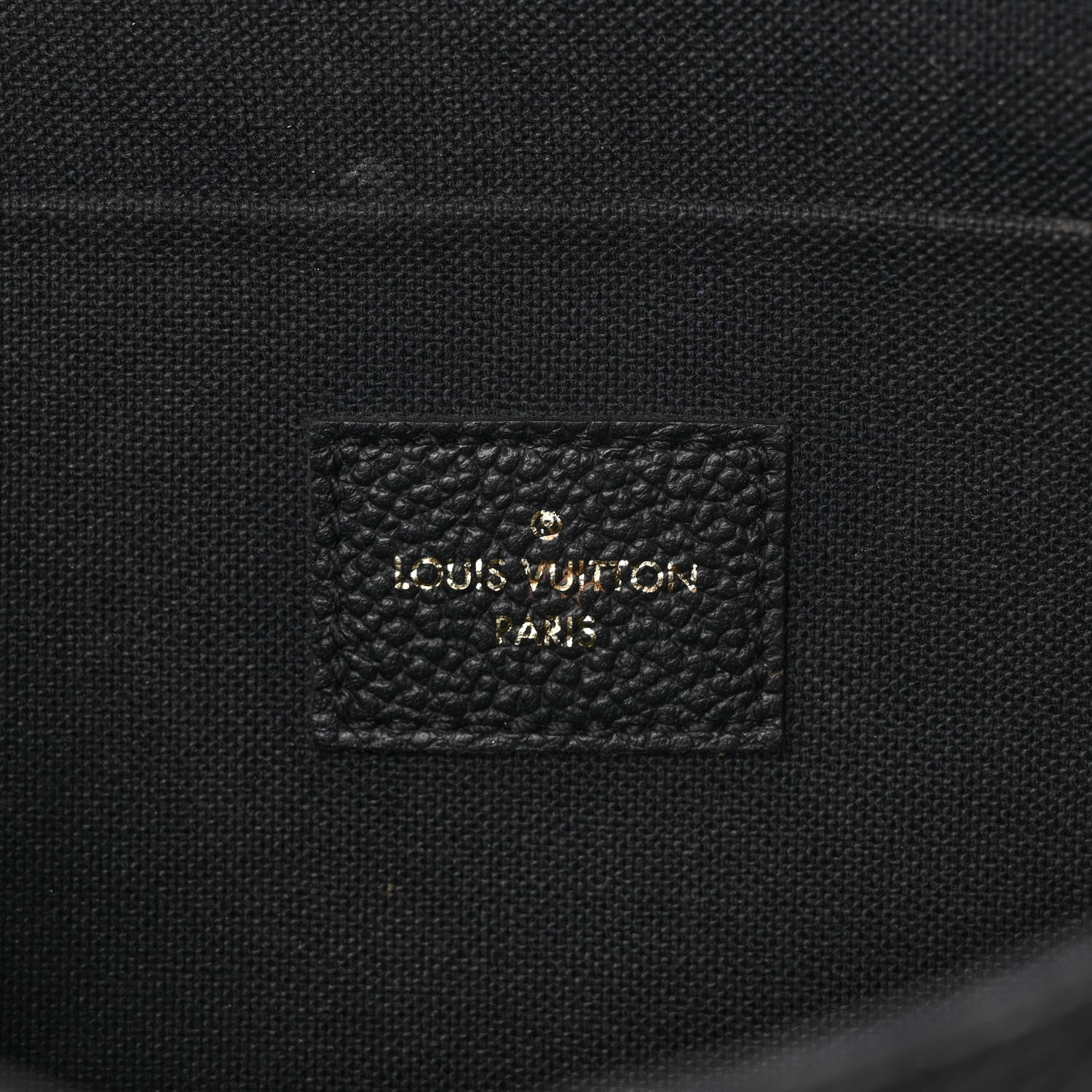 Louis Vuitton Empreinte Pochette Felicie Chain Wallet Black 6 of 11