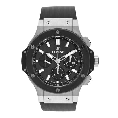 Hublot Stainless Steel Rubber 44mm Big Bang Automatic Watch 301.SM.1770.RX 1 of 5