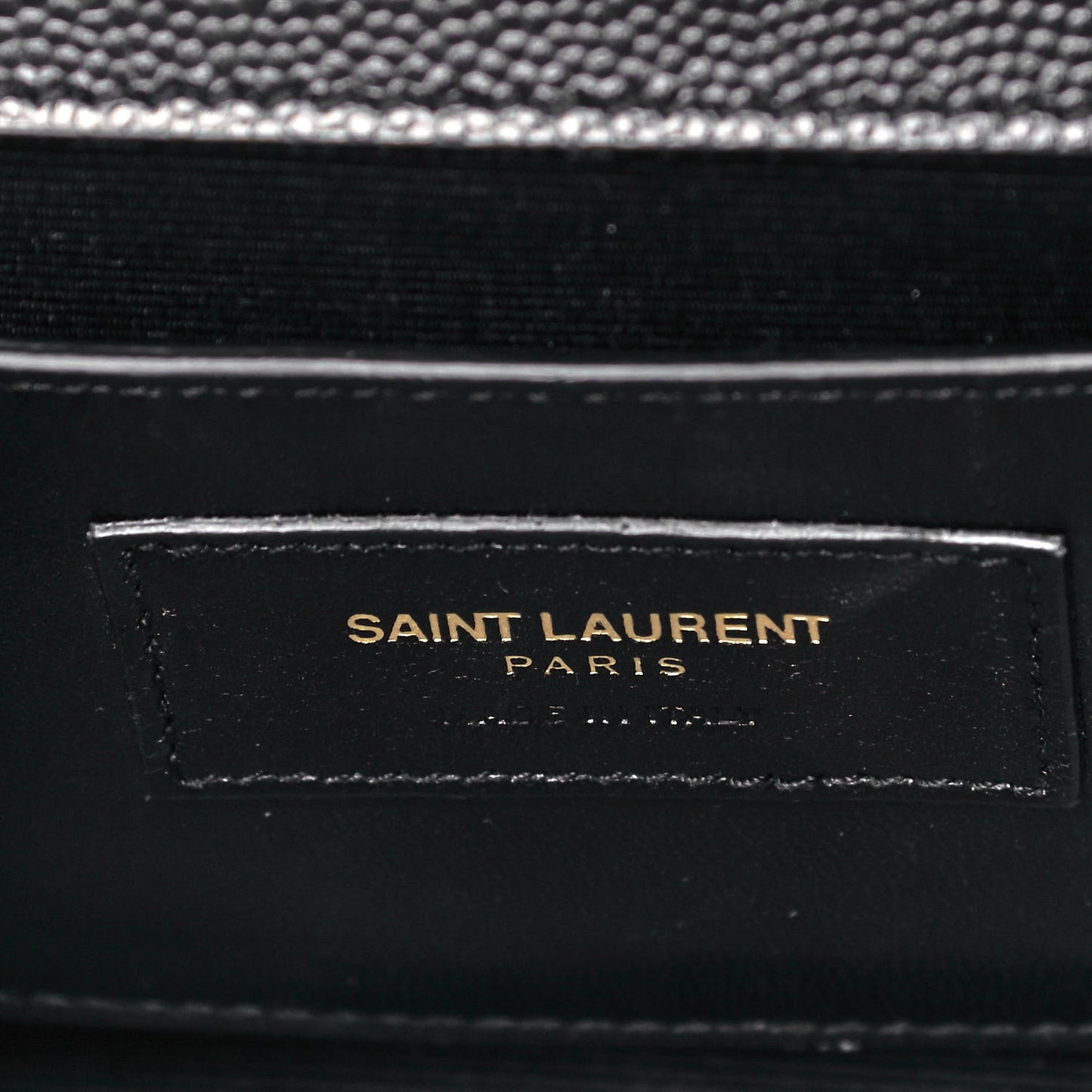 Grain De Poudre Small Monogram Kate Satchel Black