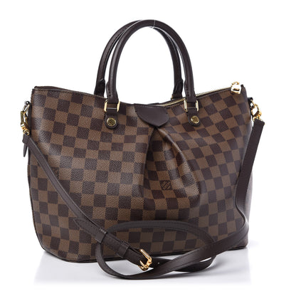 Louis Vuitton Damier Ebene Siena MM 3 of 11