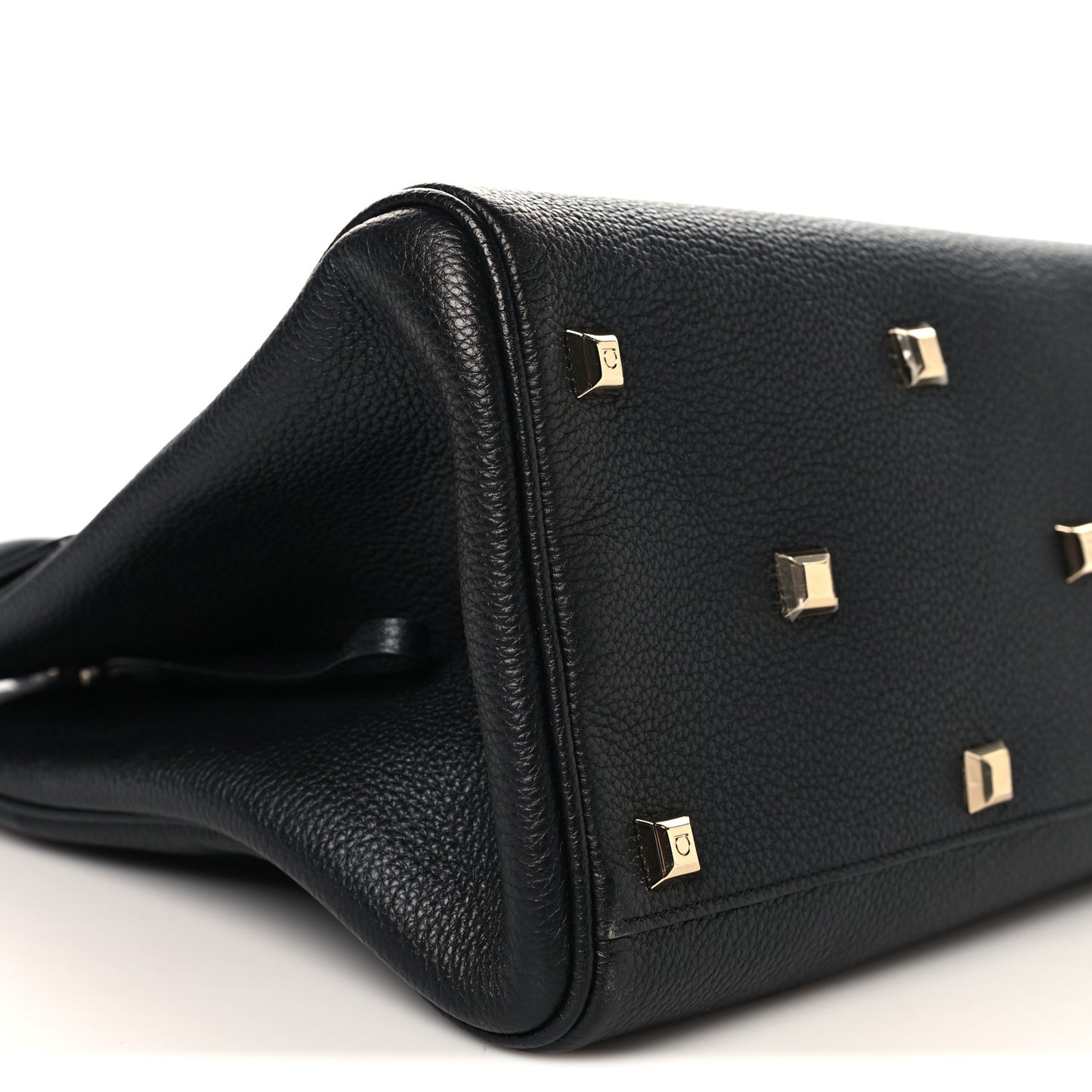 Calfskin Large Studio Bag Black