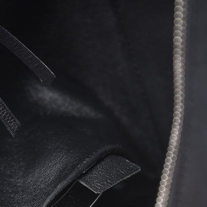 Celine Grained Calfskin Medium Edge Shoulder Bag Black 7 of 17