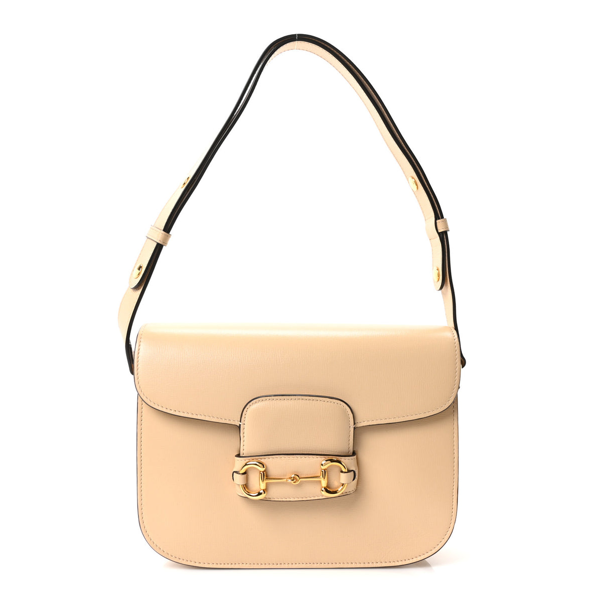 Gucci Azalea Calfskin Horsebit 1955 Shoulder Bag Bubble Tea 1 of 11