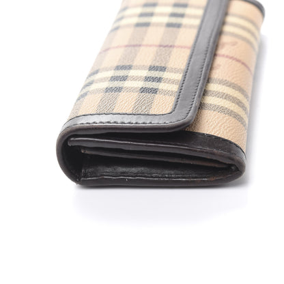 Burberry Haymarket Check Molly Continental Wallet Chocolate 9 of 15